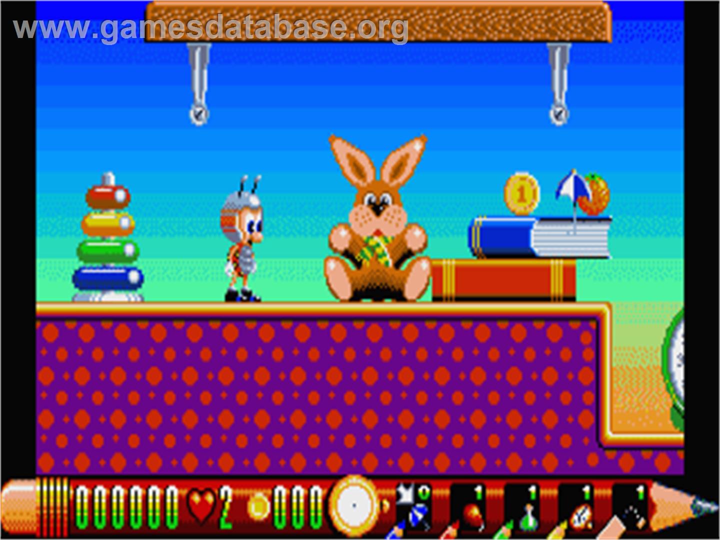 Doodle Bug - Atari ST - Artwork - In Game