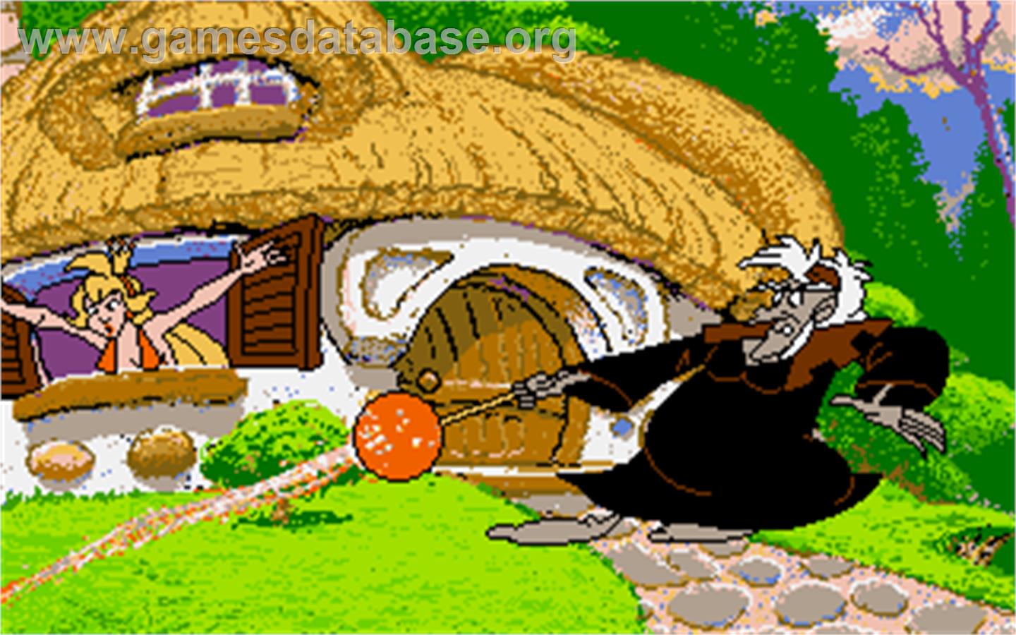 Dragon's Lair 3: The Curse of Mordread - Atari ST - Artwork - In Game