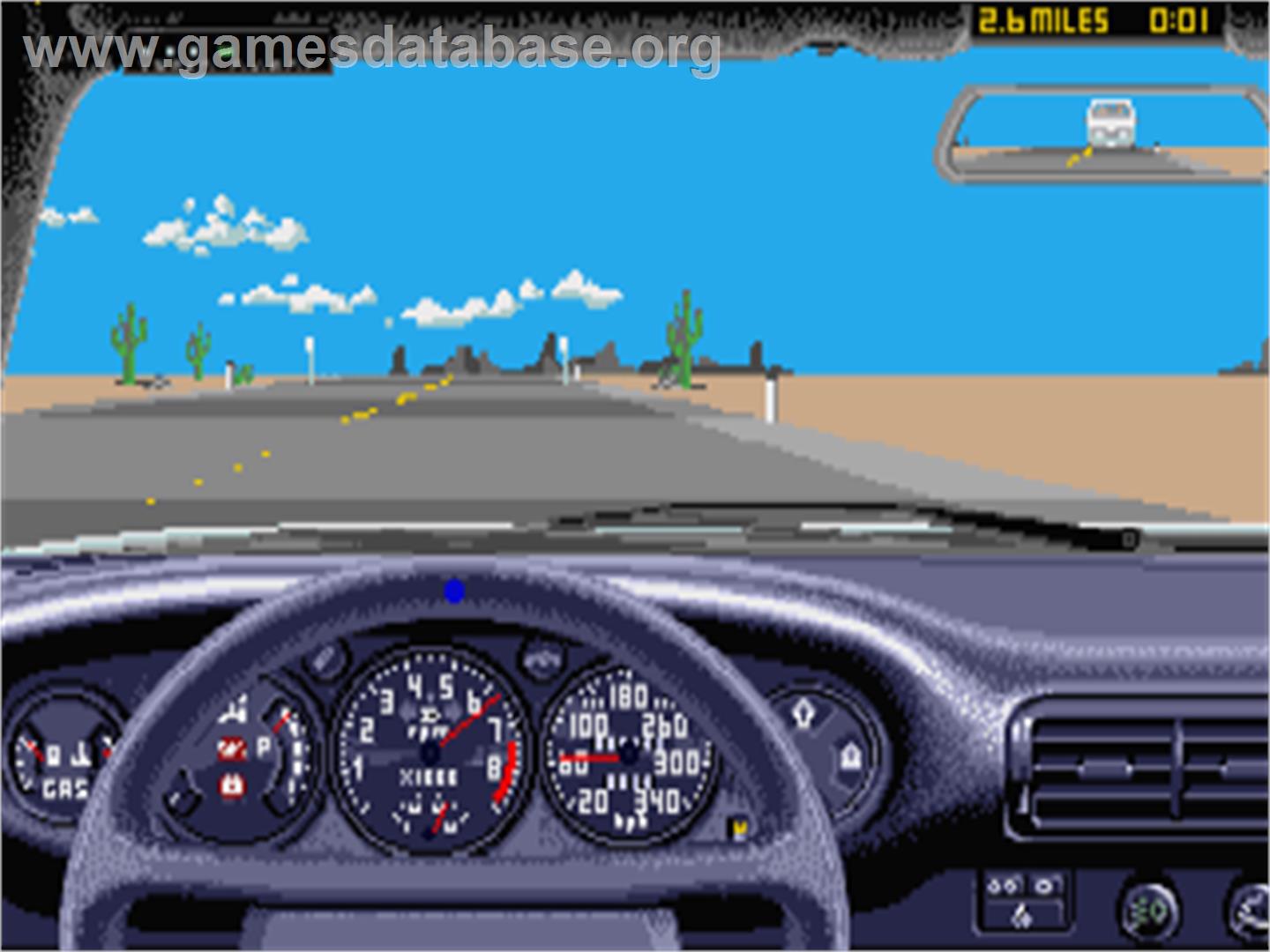 Duel, The - Test Drive 2 - Atari ST - Artwork - In Game