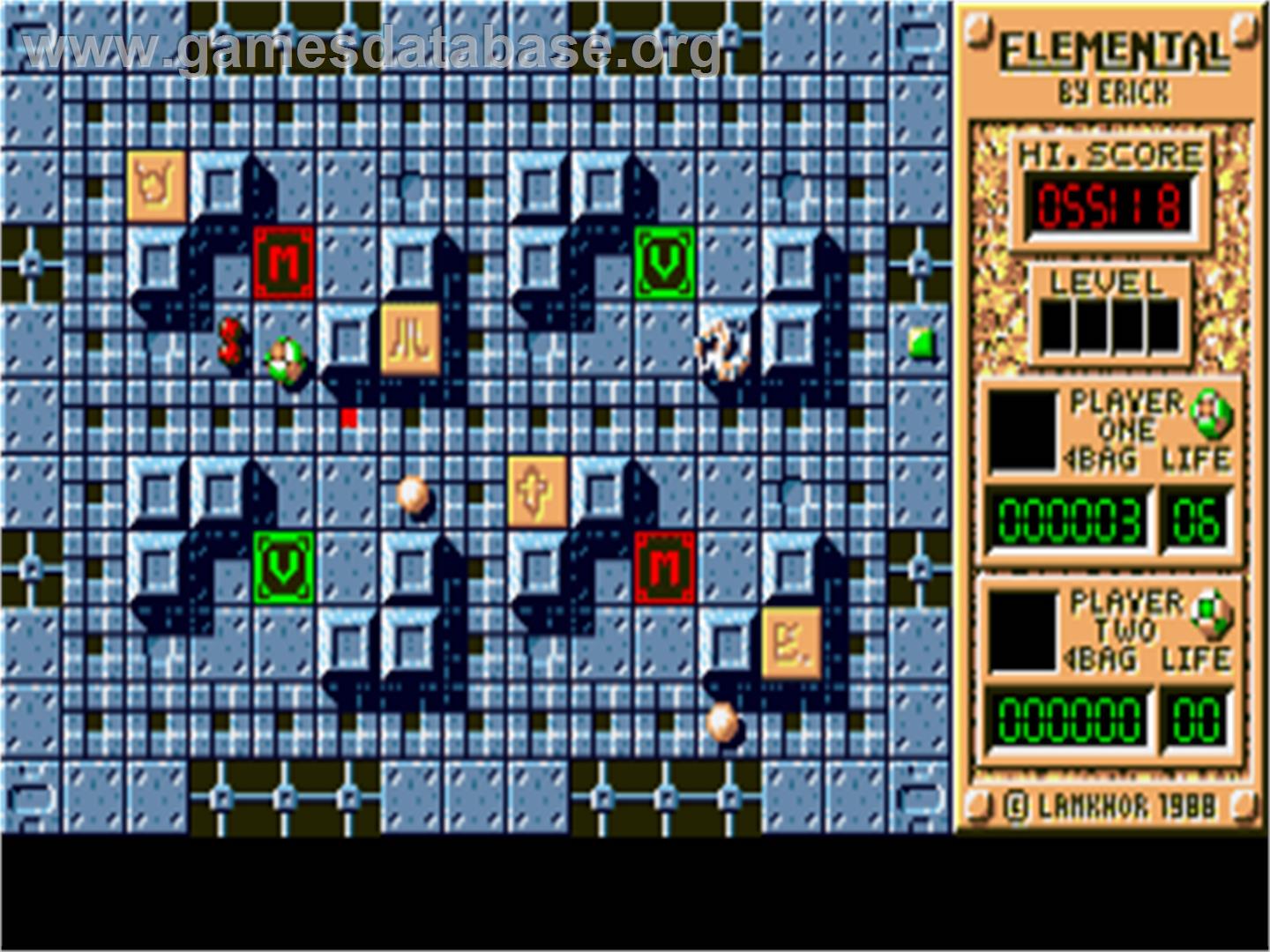 Elemental - Atari ST - Artwork - In Game