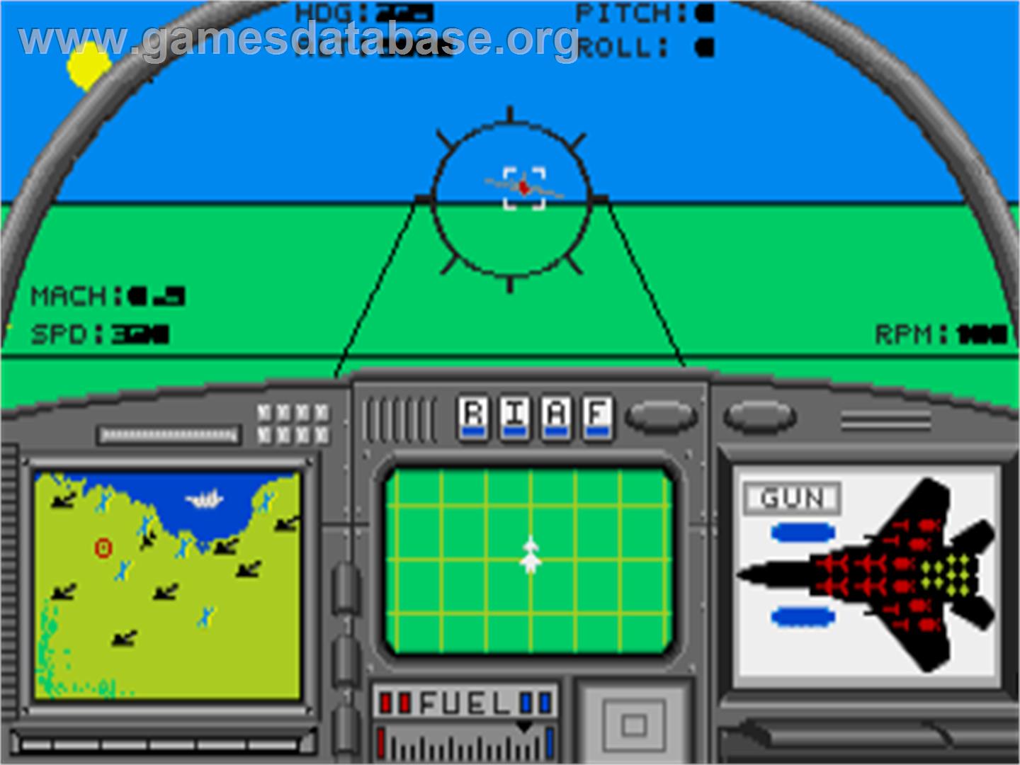 F-15 Strike Eagle - Atari ST - Artwork - In Game