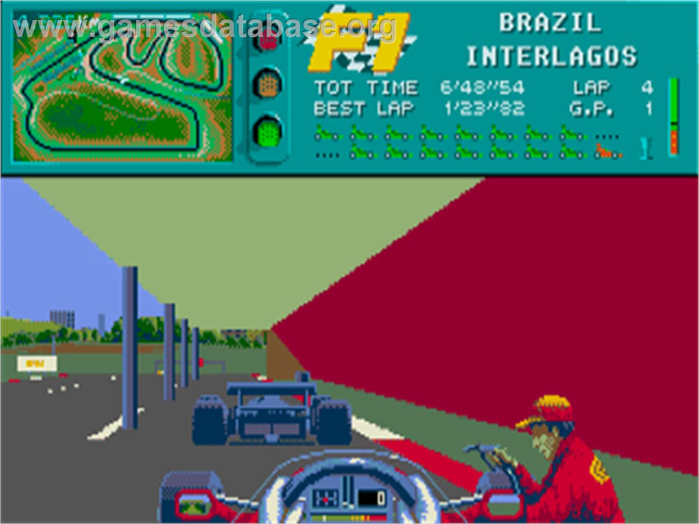 F1 - Atari ST - Artwork - In Game