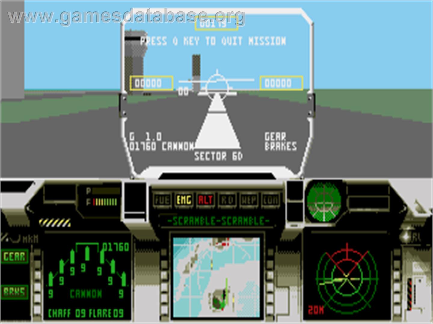 F29 Retaliator - Atari ST - Artwork - In Game