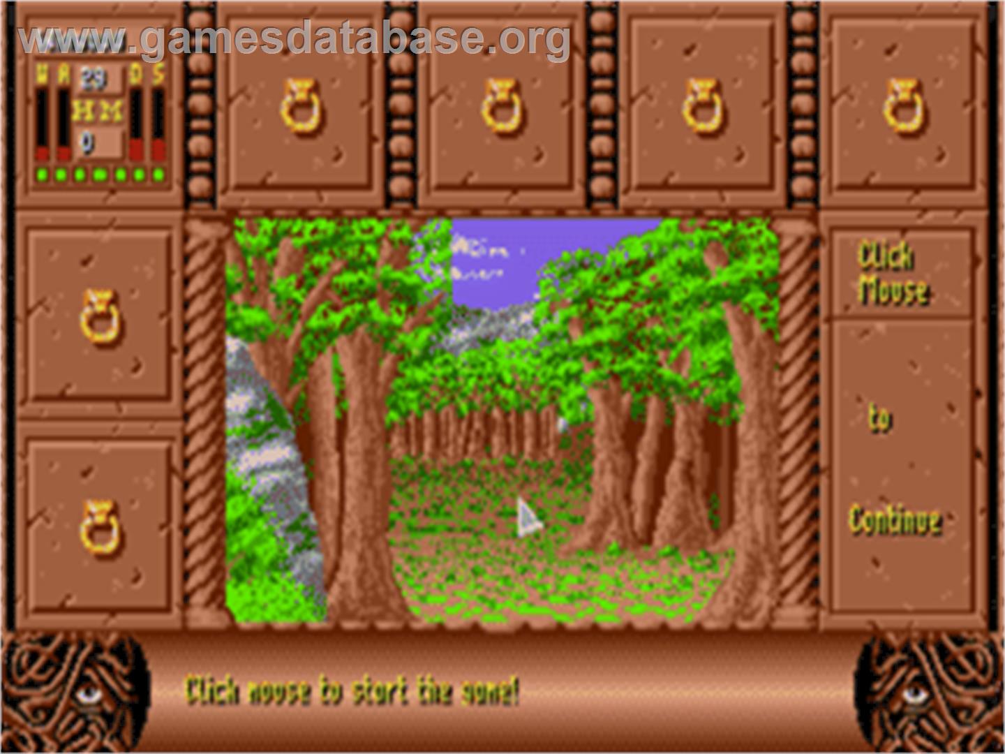 Fate: Gates of Dawn - Atari ST - Artwork - In Game