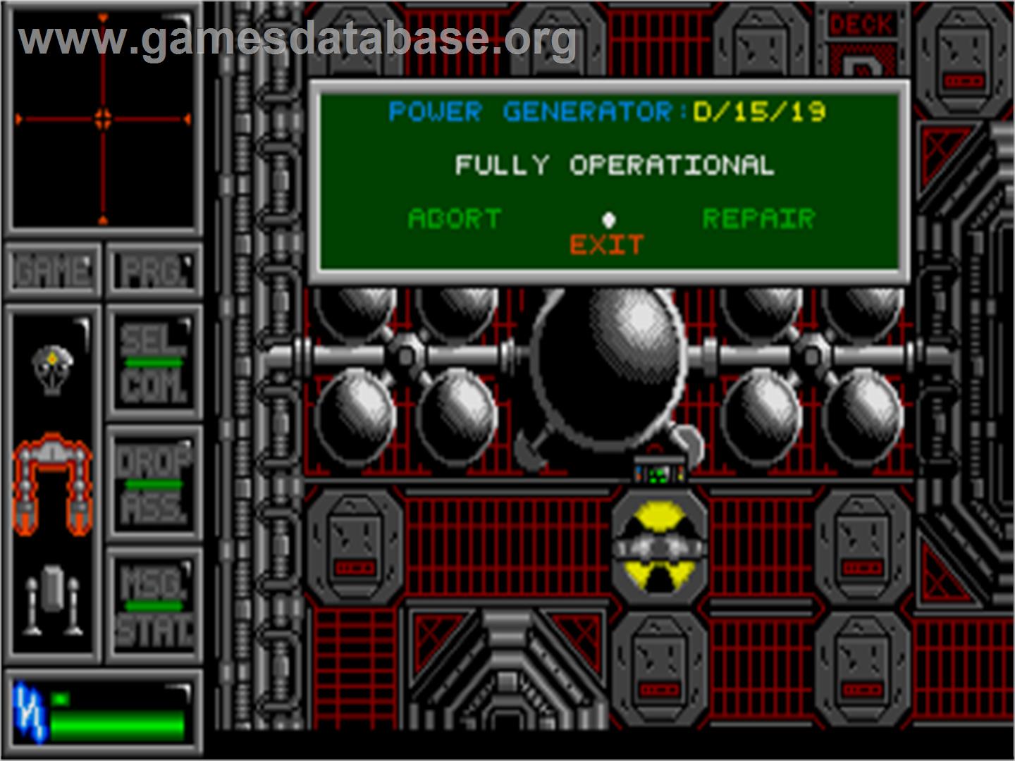 First Contact - Atari ST - Artwork - In Game