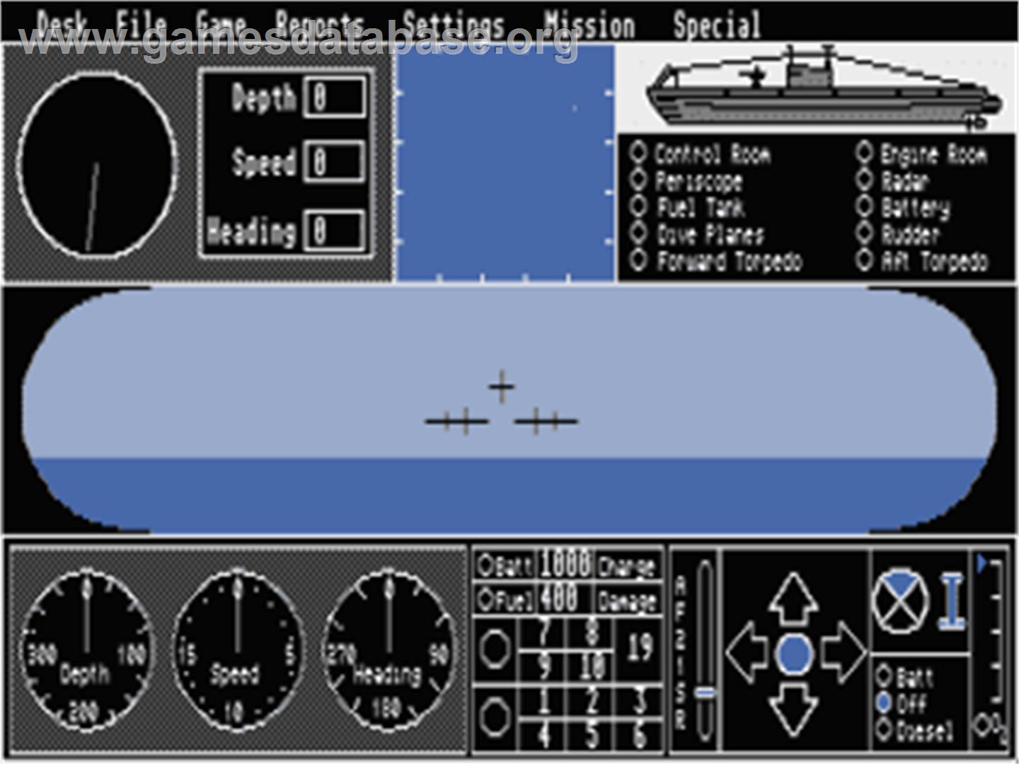 GATO - Atari ST - Artwork - In Game