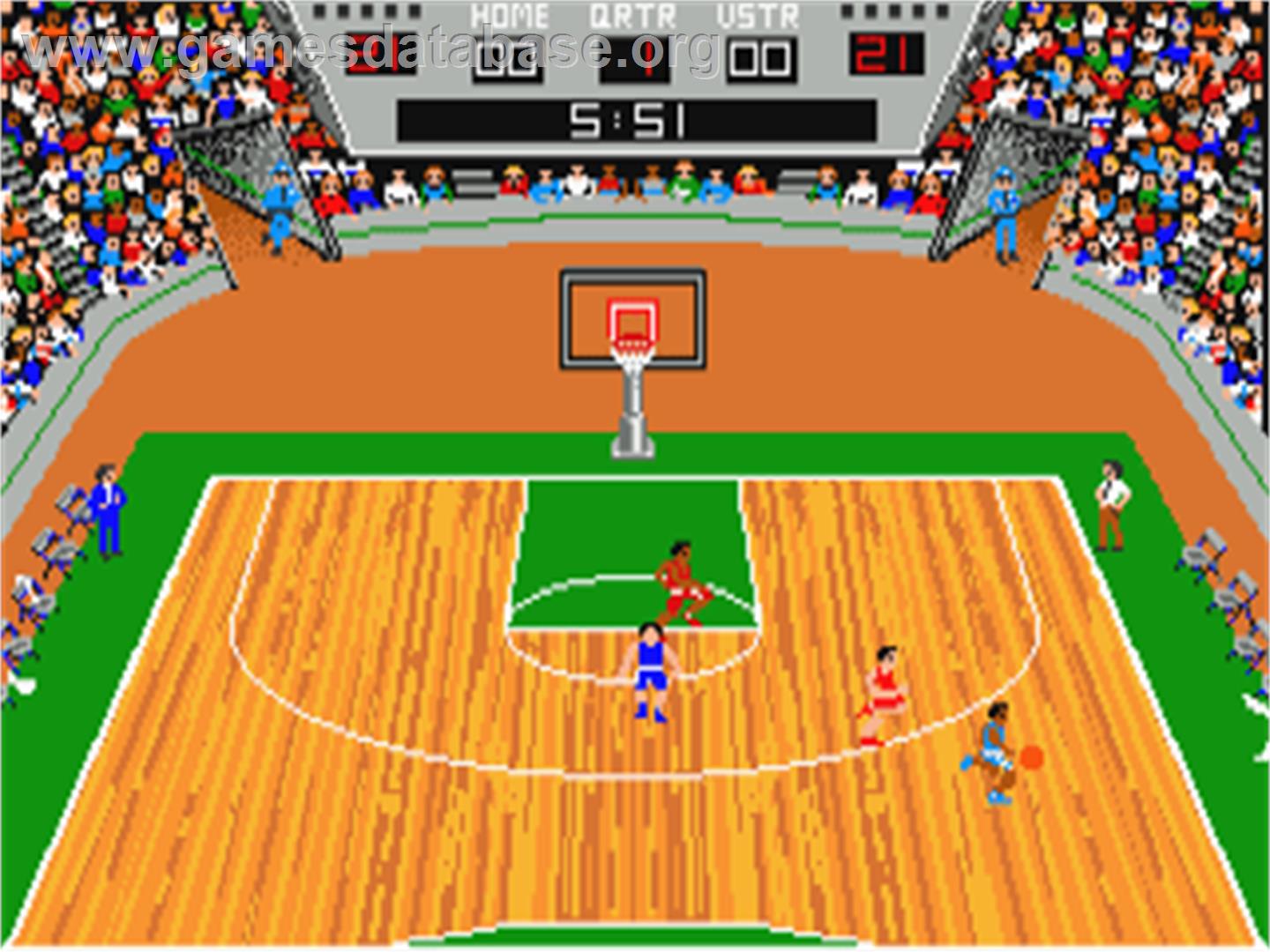 GBA Championship Basketball - Two-on-Two - Atari ST - Artwork - In Game