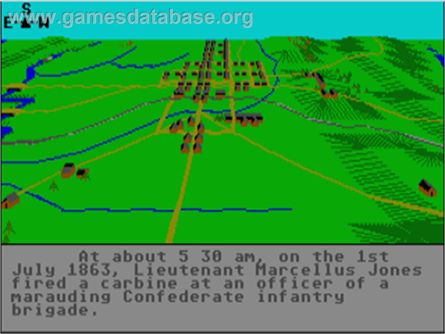 Gettysburg - Atari ST - Artwork - In Game