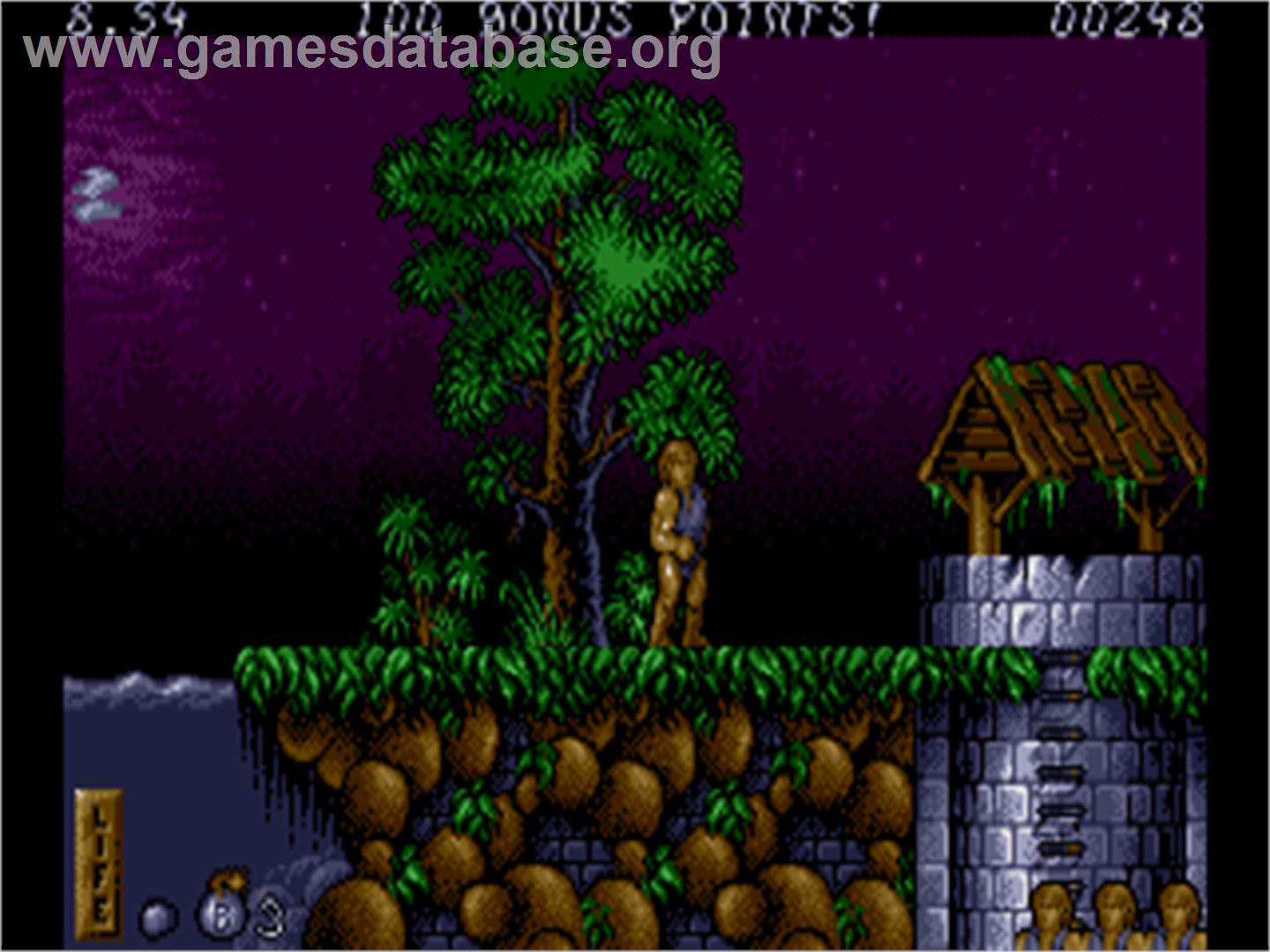 Ghost Battle - Atari ST - Artwork - In Game