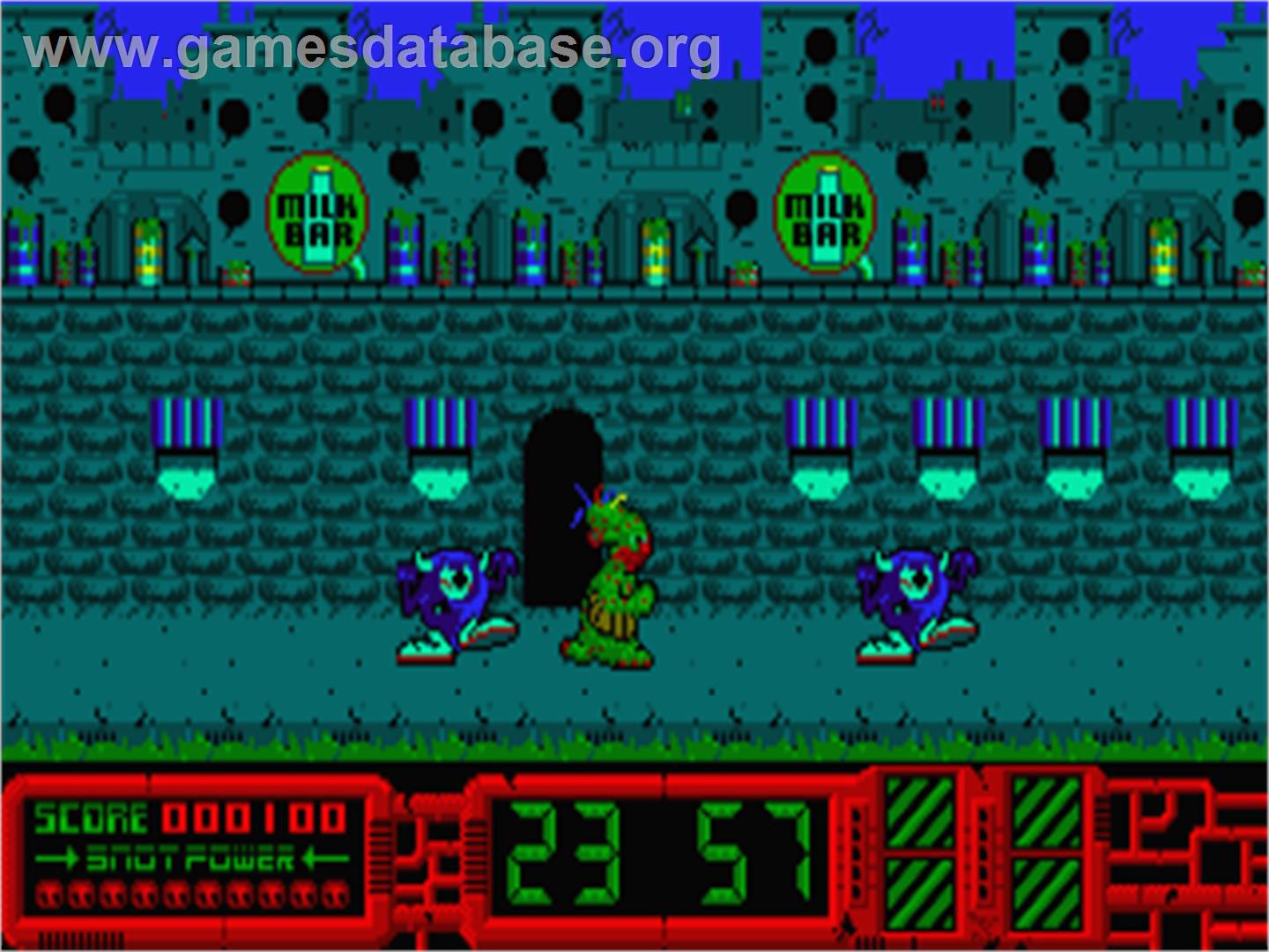 Gilbert - Escape From Drill - Atari ST - Artwork - In Game