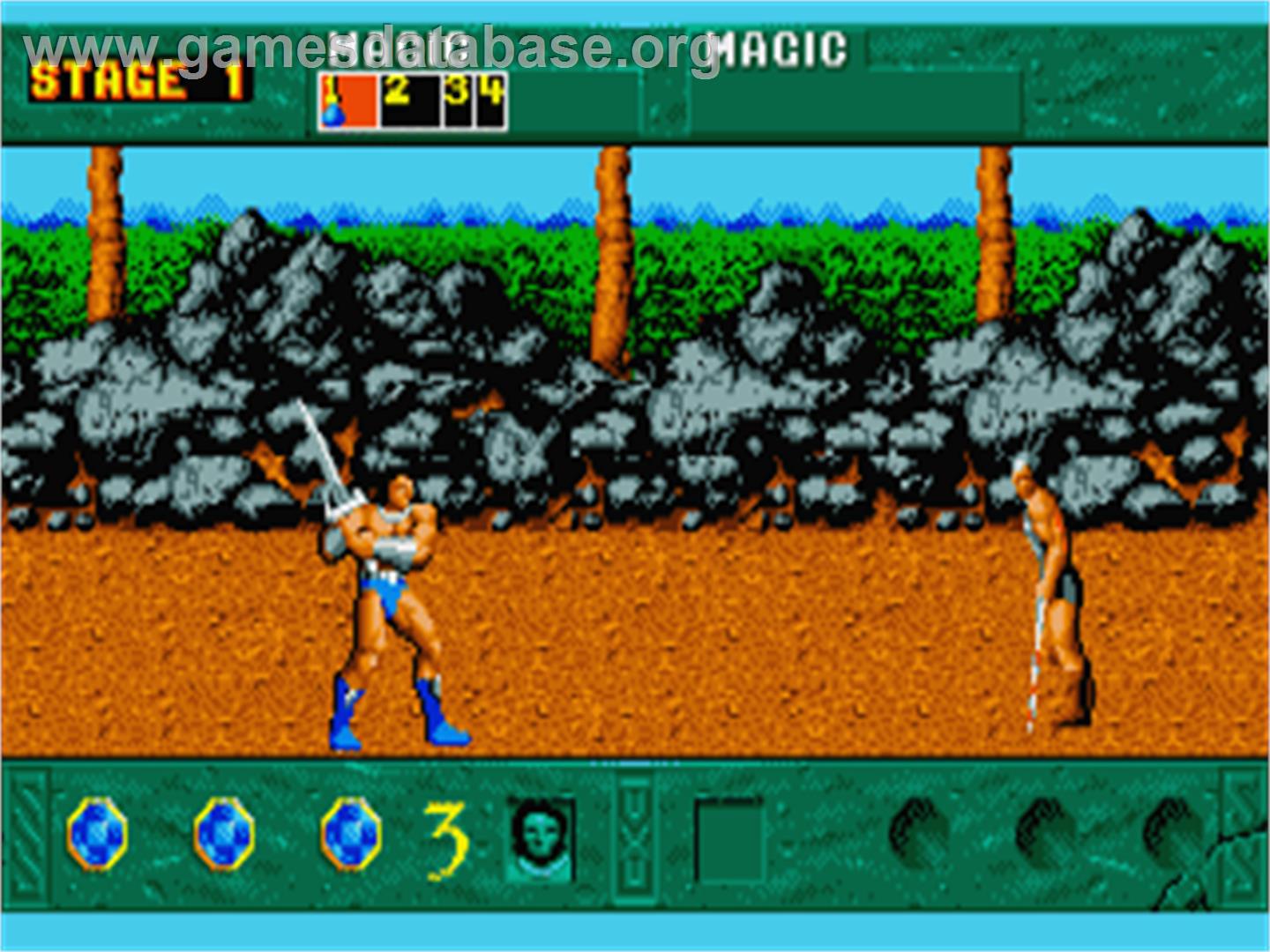 Golden Axe - Atari ST - Artwork - In Game