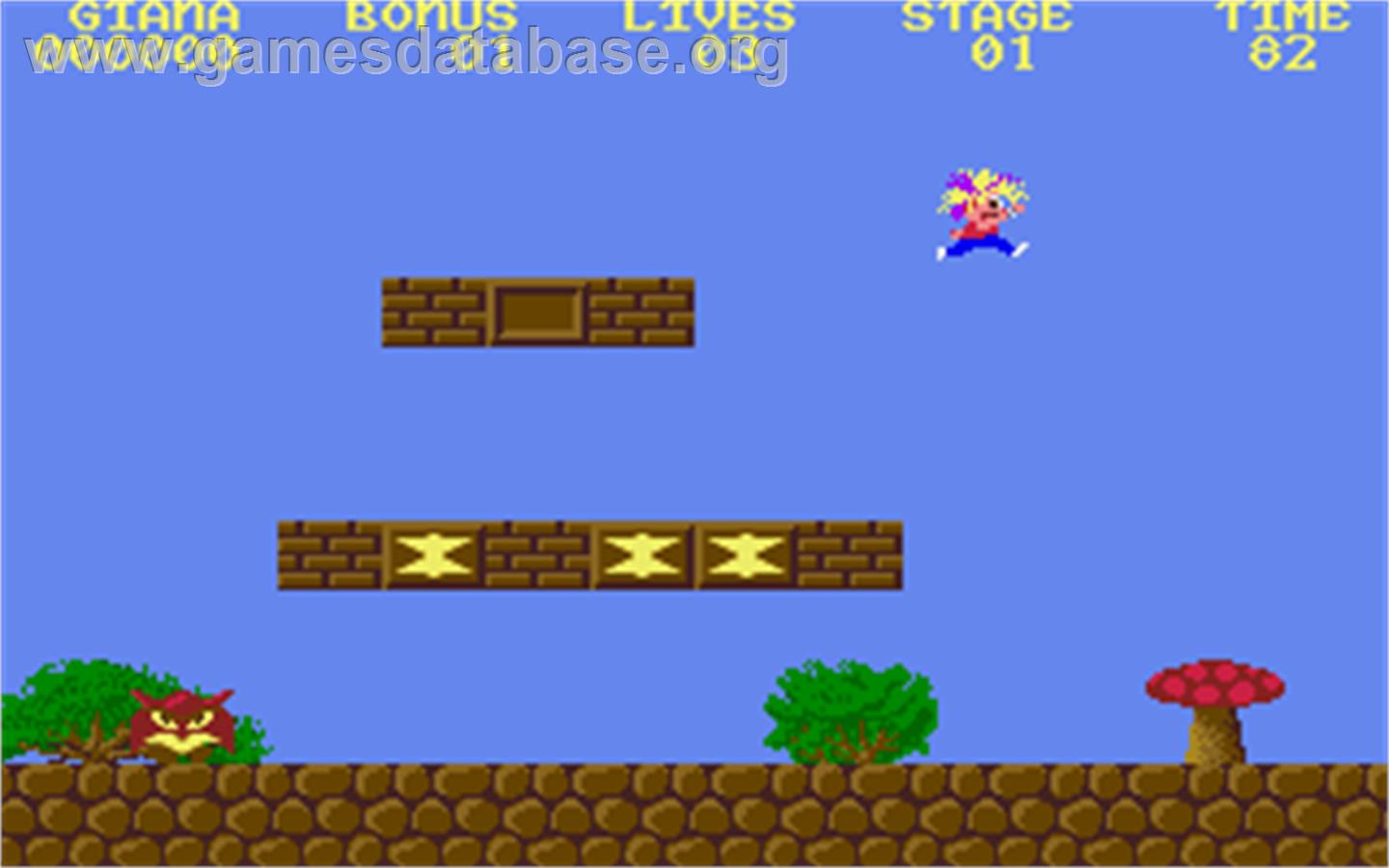 Great Giana Sisters - Atari ST - Artwork - In Game