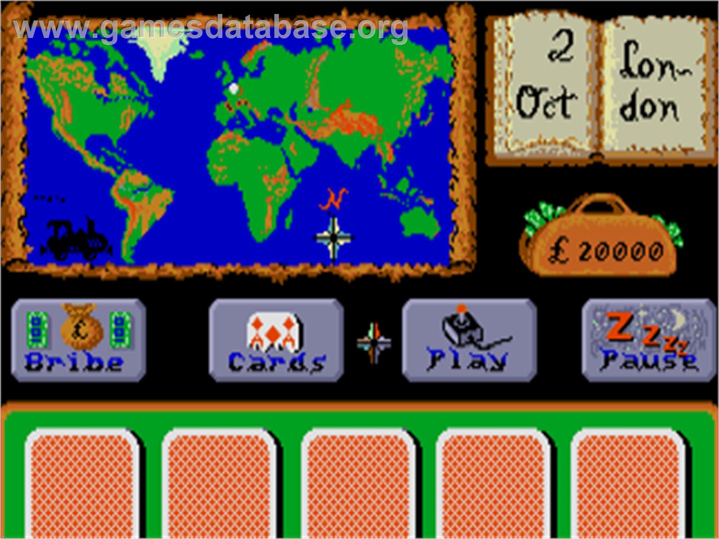 In 80 Days Around The World - Atari ST - Artwork - In Game