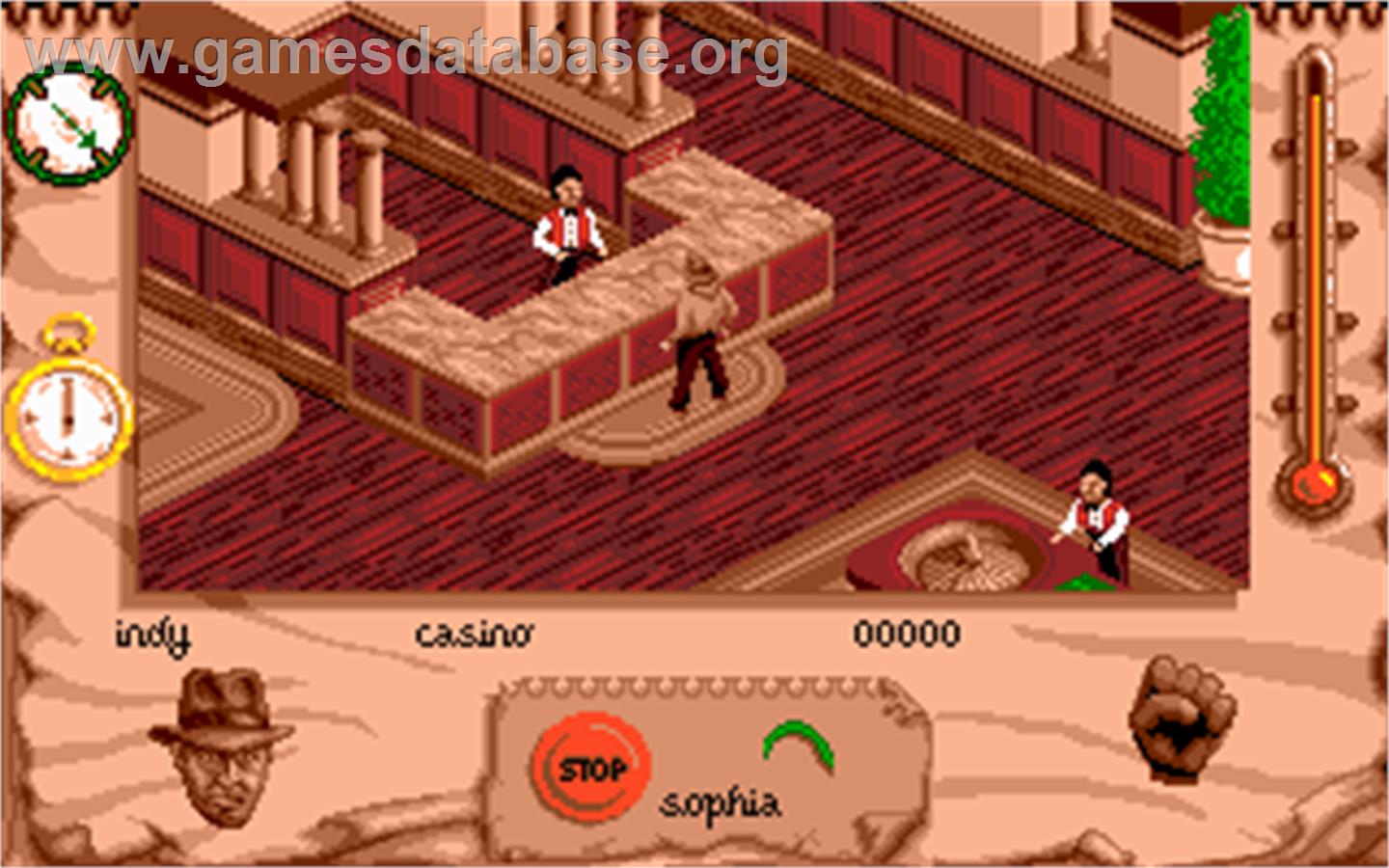 Indiana Jones and the Fate of Atlantis - Atari ST - Artwork - In Game