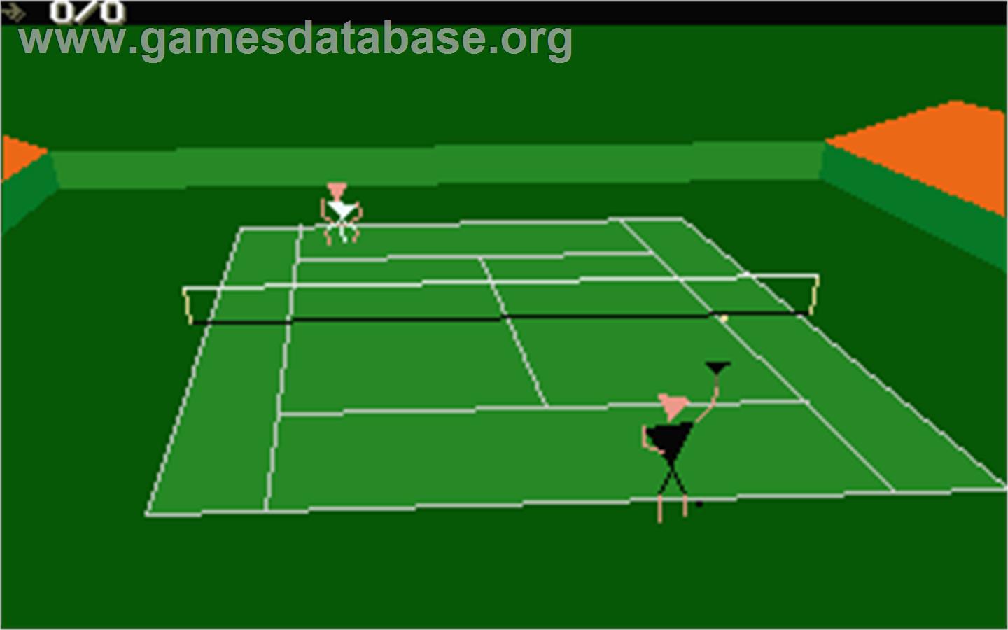 International 3D Tennis - Atari ST - Artwork - In Game