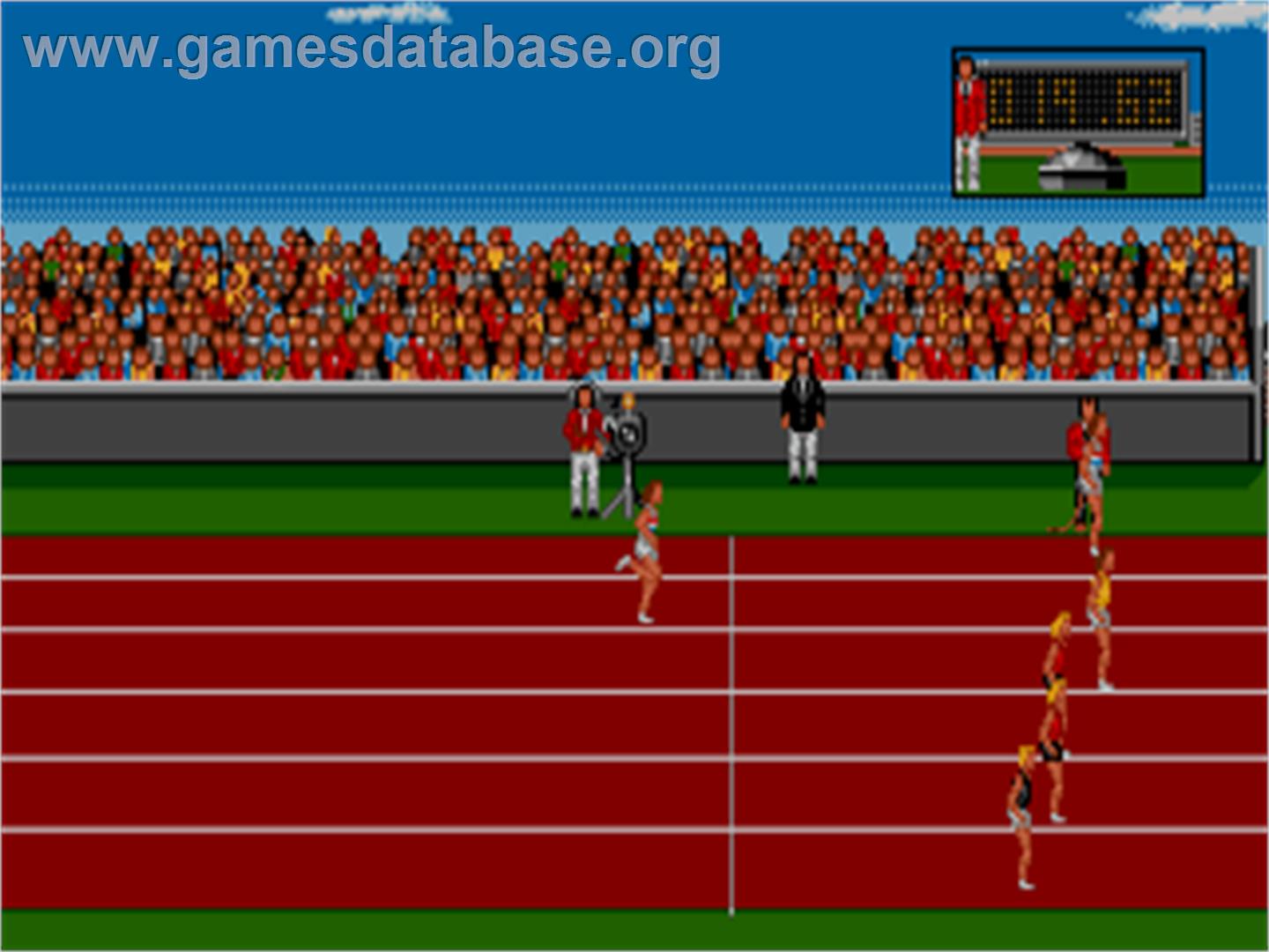 International Championship Athletics - Atari ST - Artwork - In Game