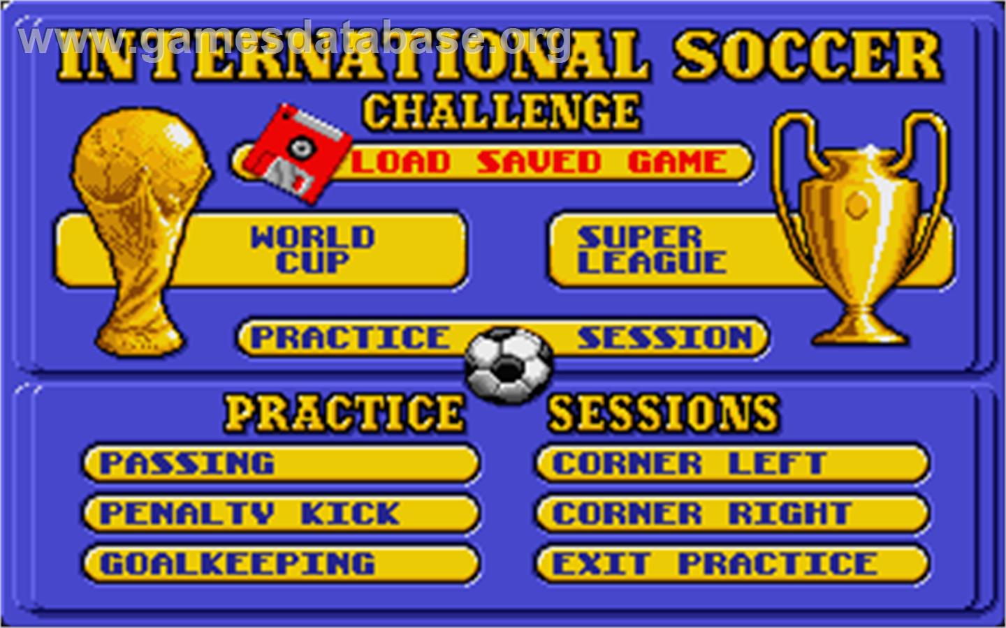 International Soccer Challenge - Atari ST - Artwork - In Game