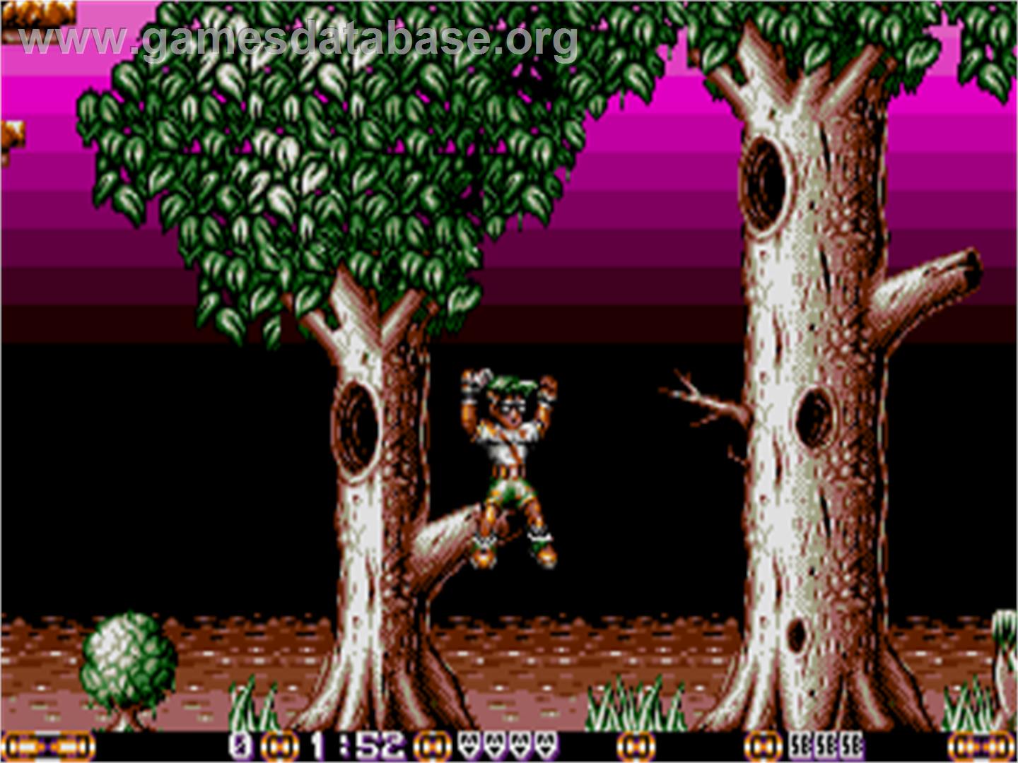 Jim Power In Mutant Planet - Atari ST - Artwork - In Game