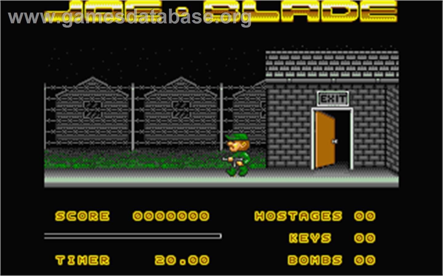 Joe Blade - Atari ST - Artwork - In Game
