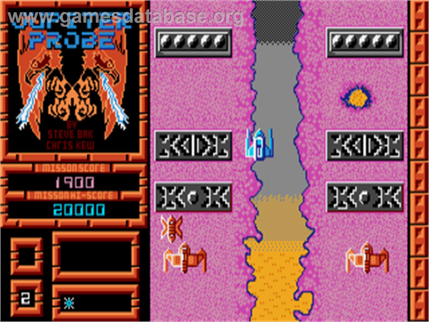 Jupiter Probe - Atari ST - Artwork - In Game
