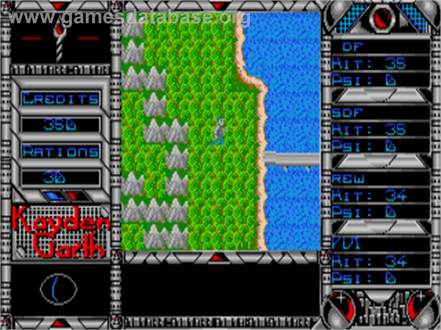 Kayden Garth - Atari ST - Artwork - In Game