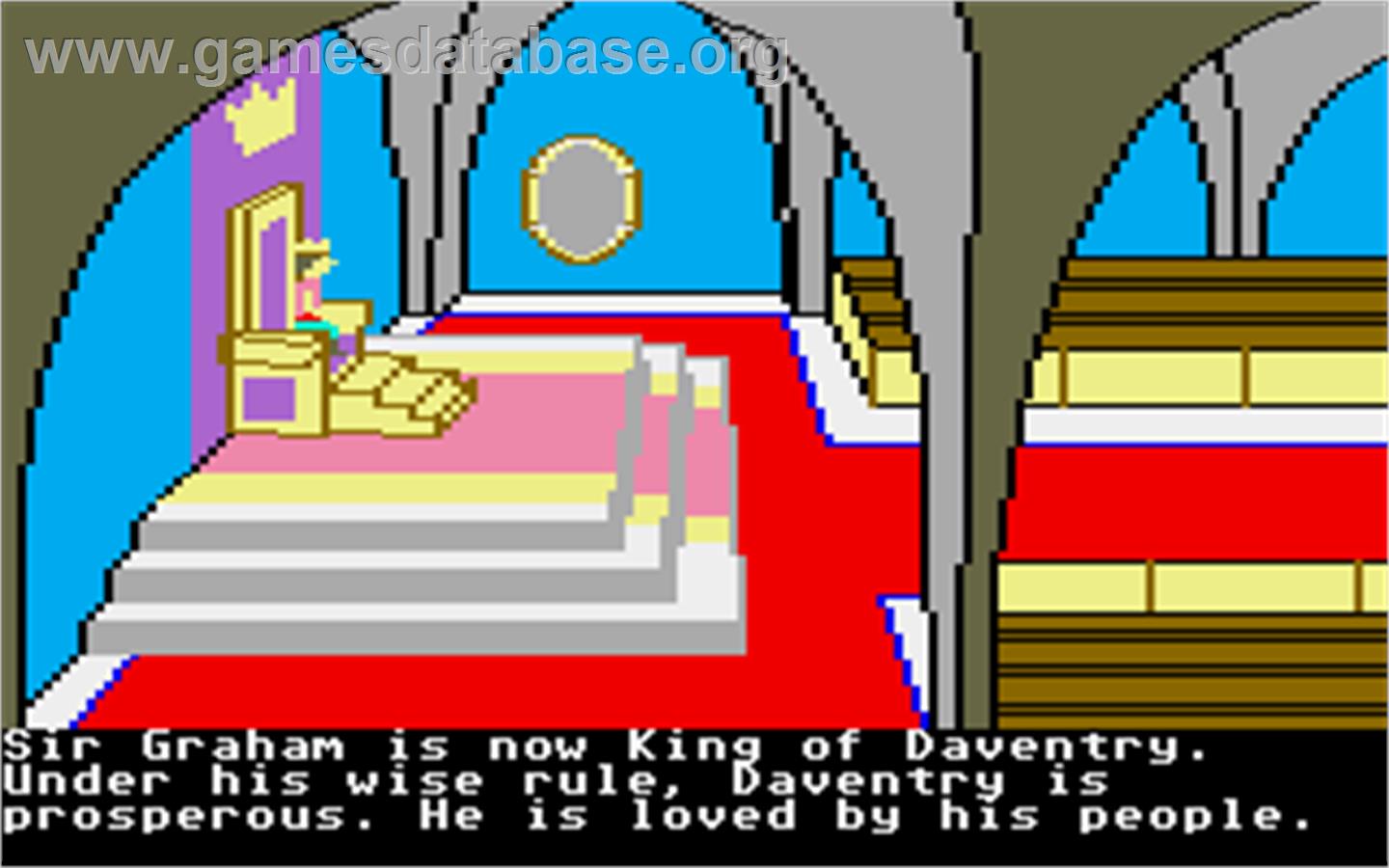 King's Quest II: Romancing the Throne - Atari ST - Artwork - In Game