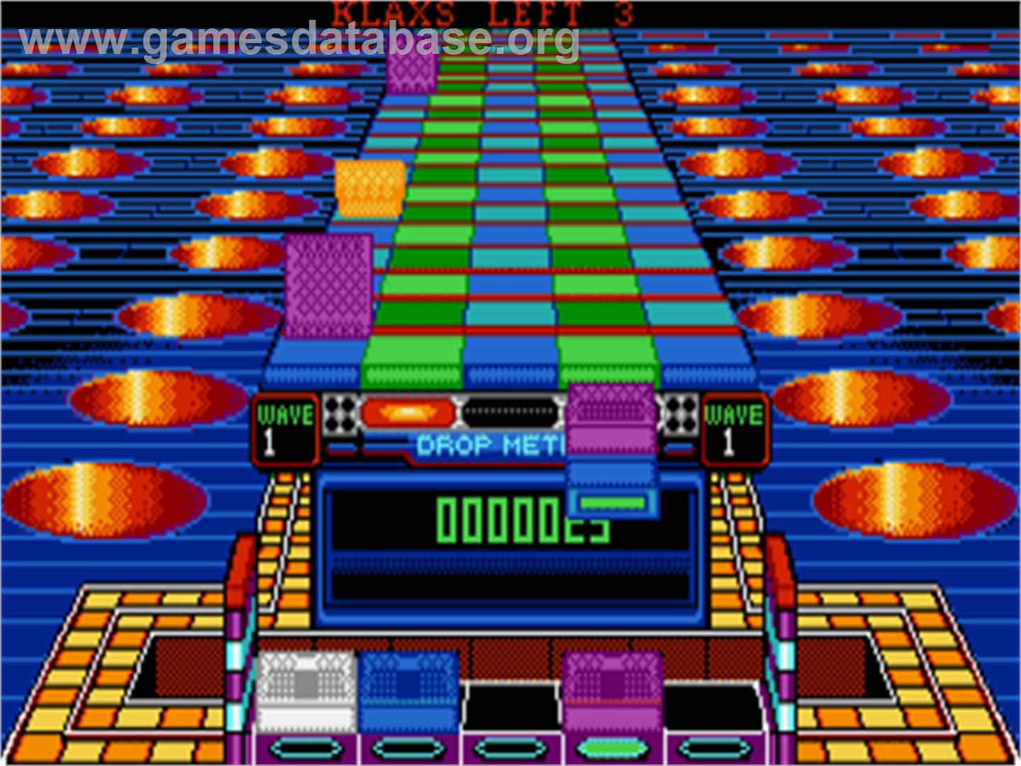 Klax - Atari ST - Artwork - In Game