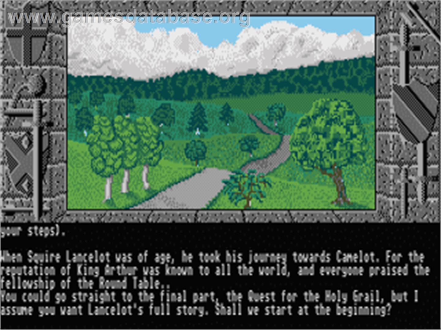 Lancelot - Atari ST - Artwork - In Game