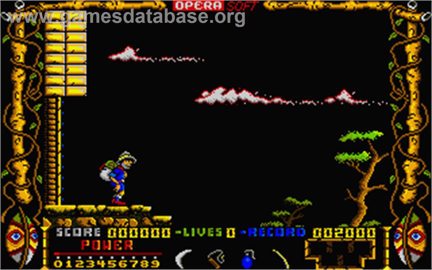 Livingstone, I Presume - Atari ST - Artwork - In Game