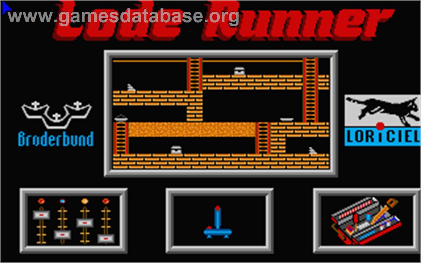 Lode Runner - Atari ST - Artwork - In Game