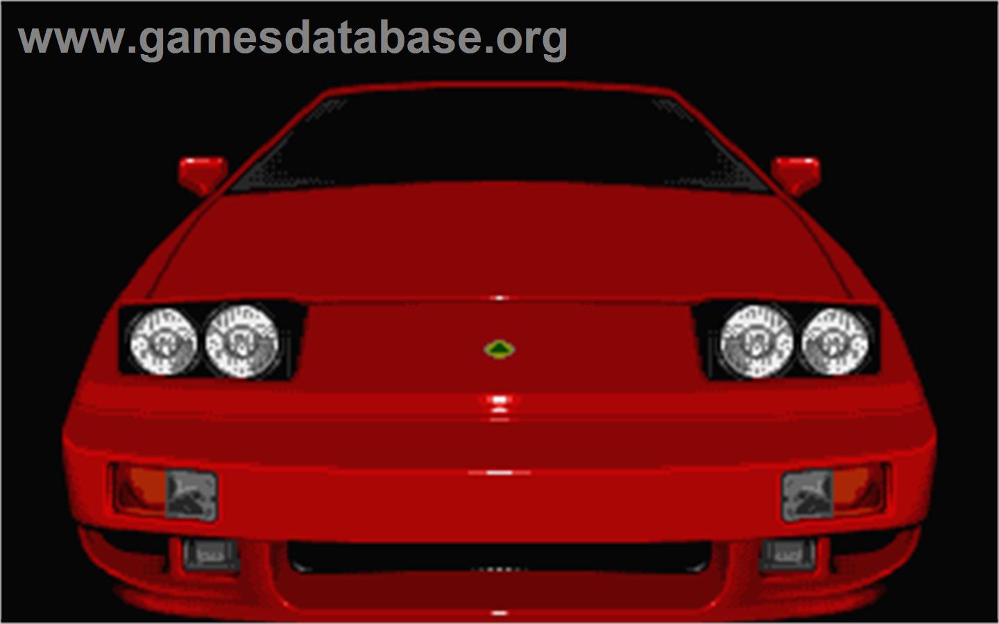 Lotus Esprit Turbo Challenge - Atari ST - Artwork - In Game