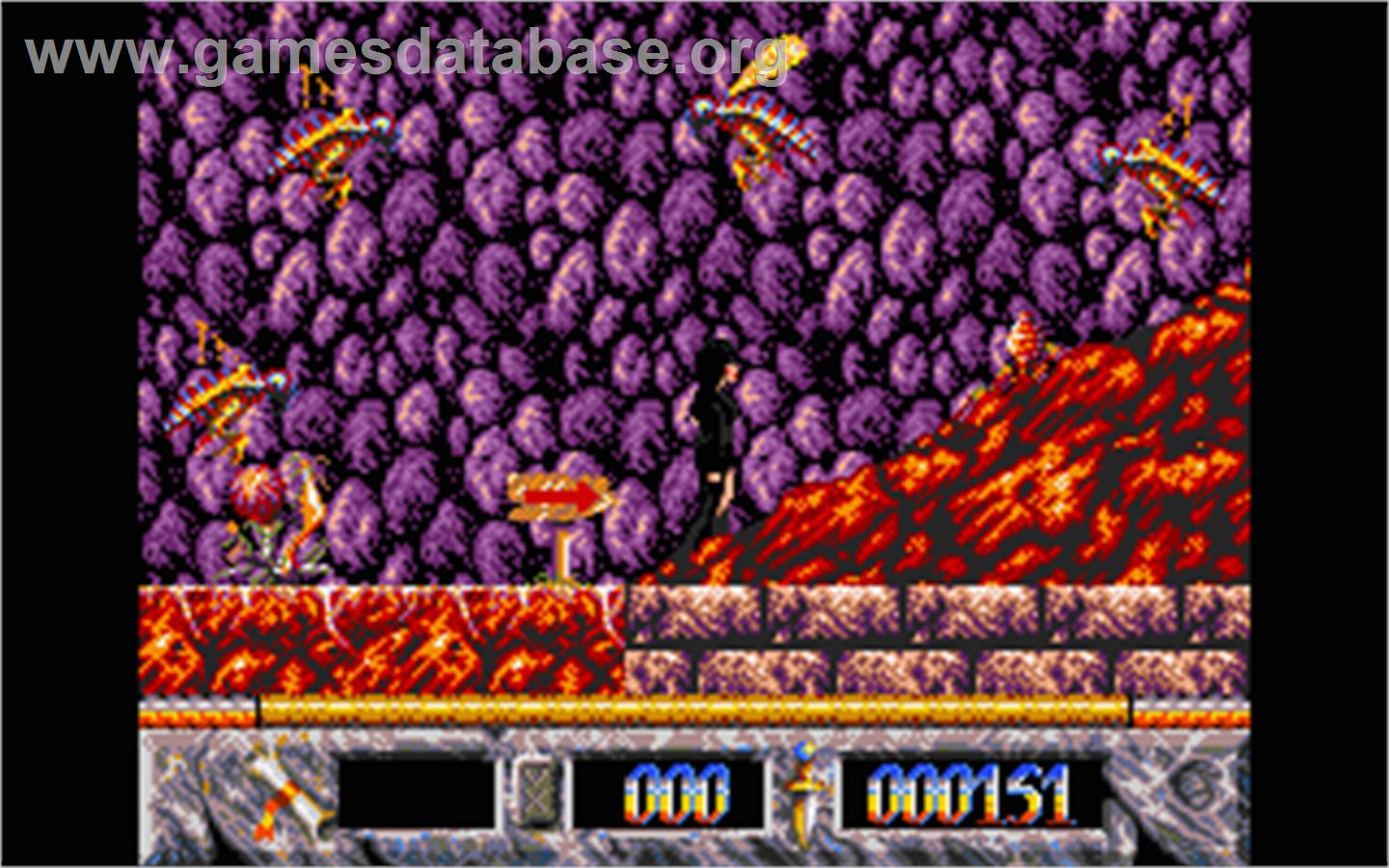 Lupo Alberto: The VideoGame - Atari ST - Artwork - In Game