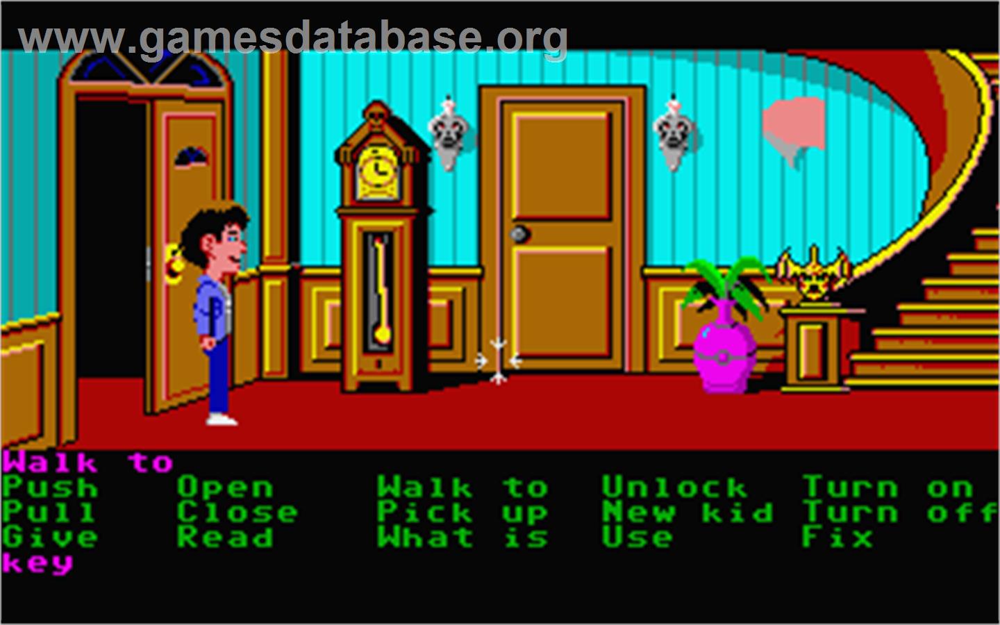 Maniac Mansion - Atari ST - Artwork - In Game