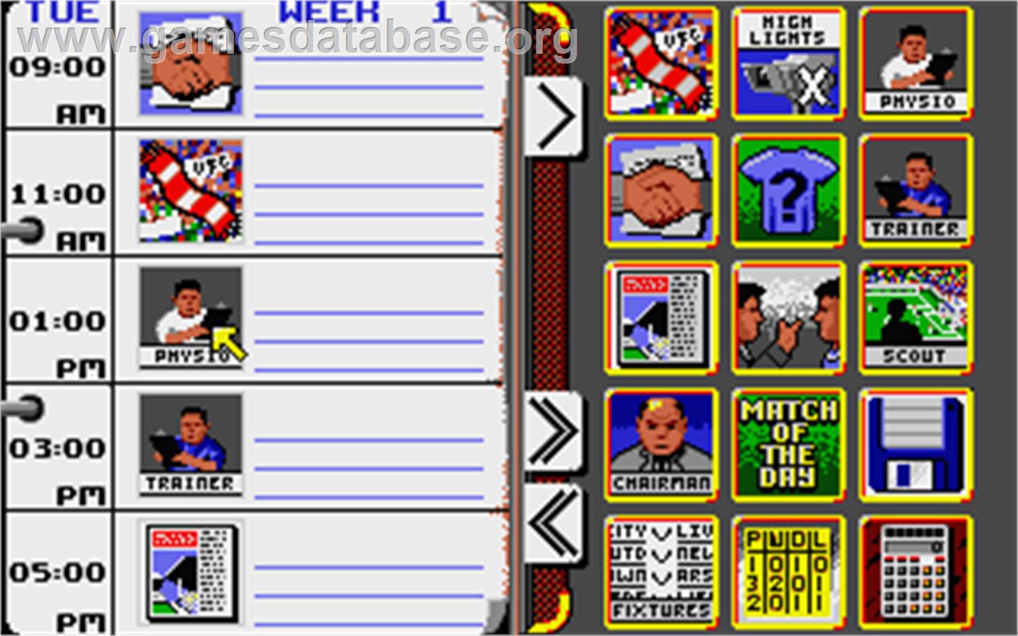 Match of the Day - Atari ST - Artwork - In Game