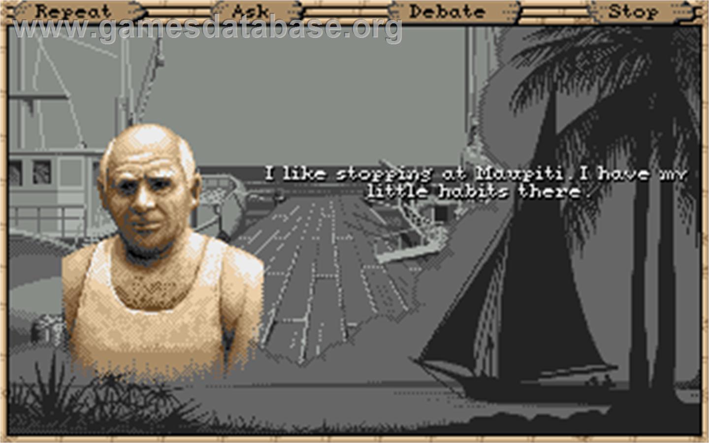 Maupiti Island - Atari ST - Artwork - In Game