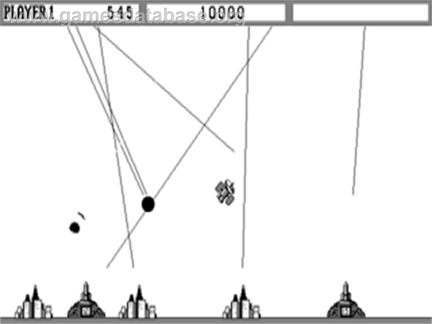 Missile Command - Atari ST - Artwork - In Game
