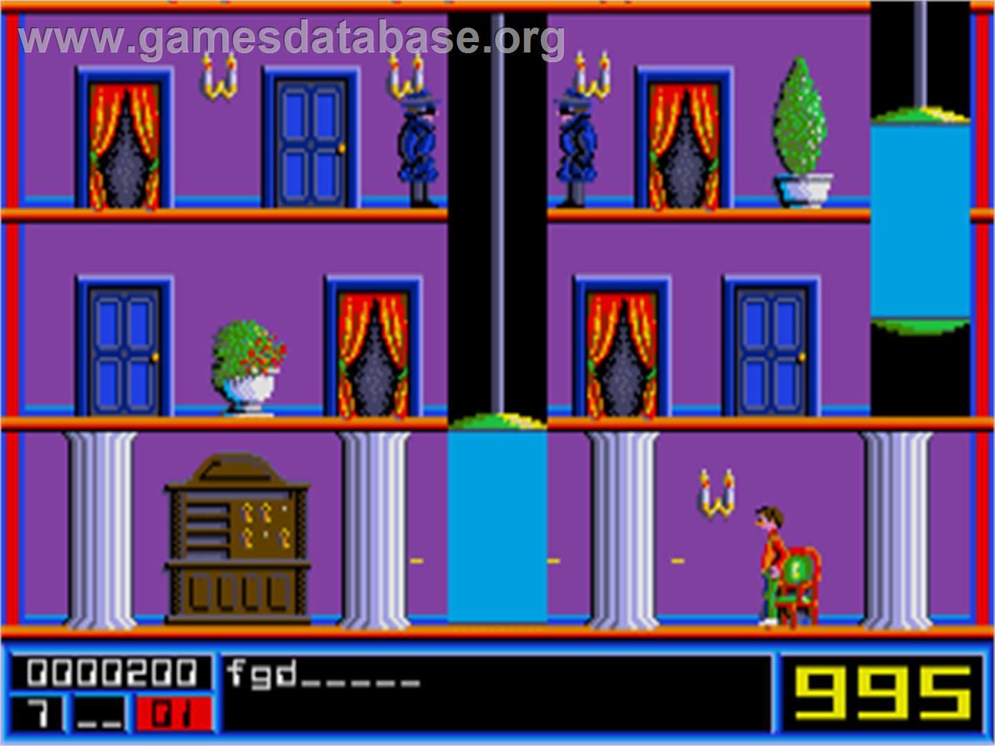 Mission Elevator - Atari ST - Artwork - In Game