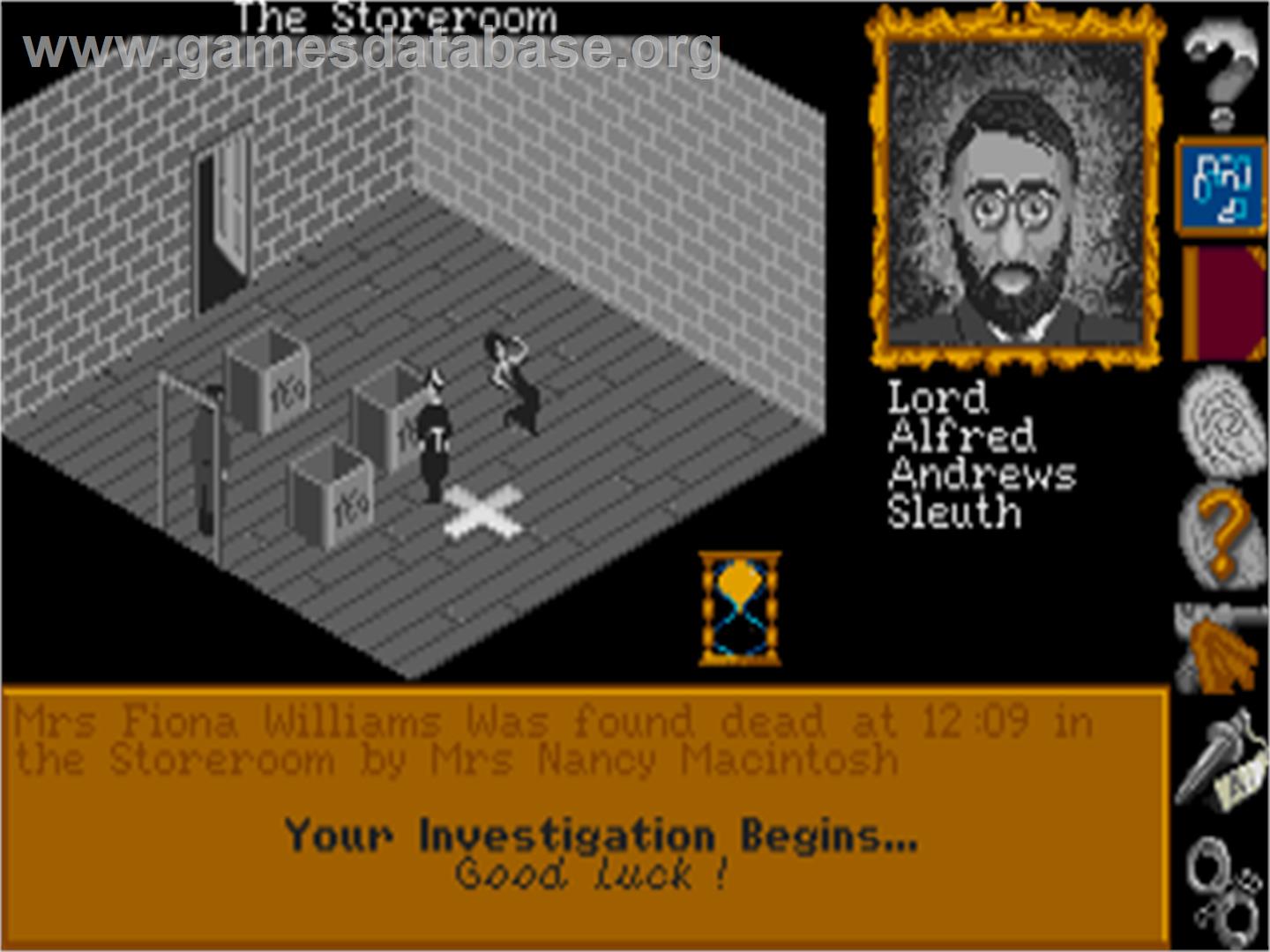 Murder! - Atari ST - Artwork - In Game
