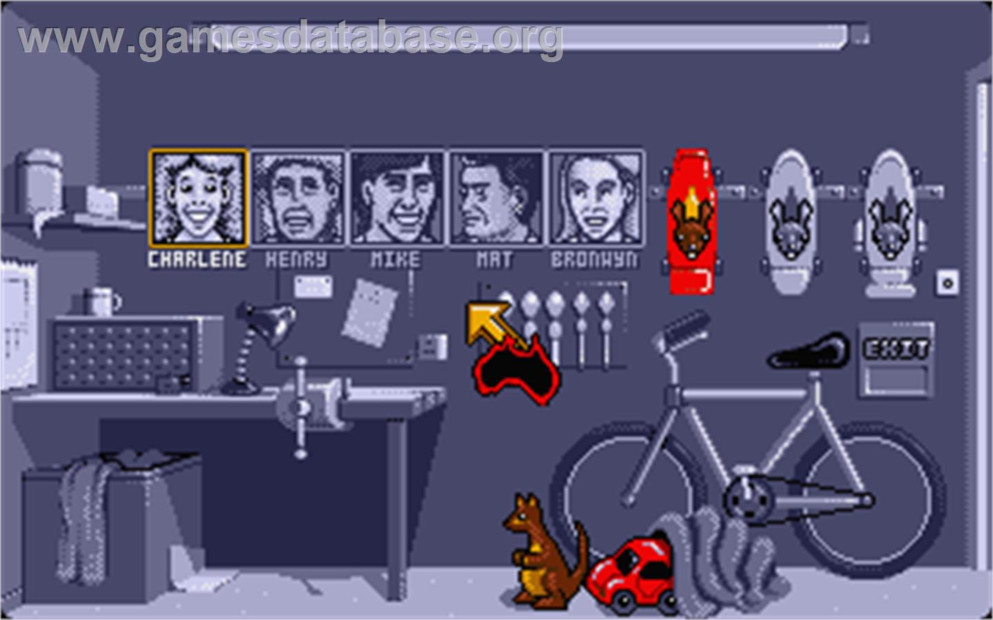 Neighbours - Atari ST - Artwork - In Game