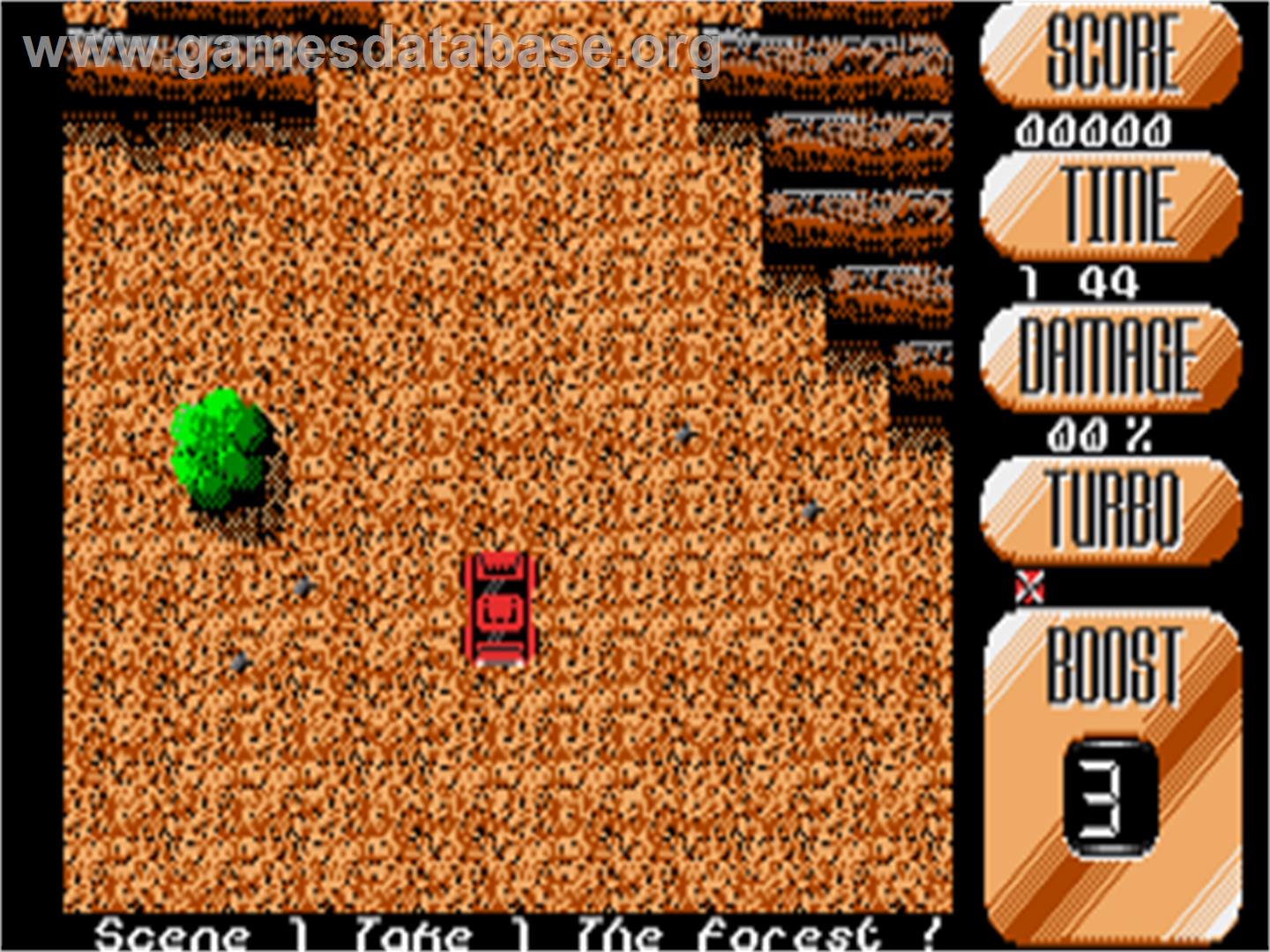 Nitro Boost Challenge - Atari ST - Artwork - In Game