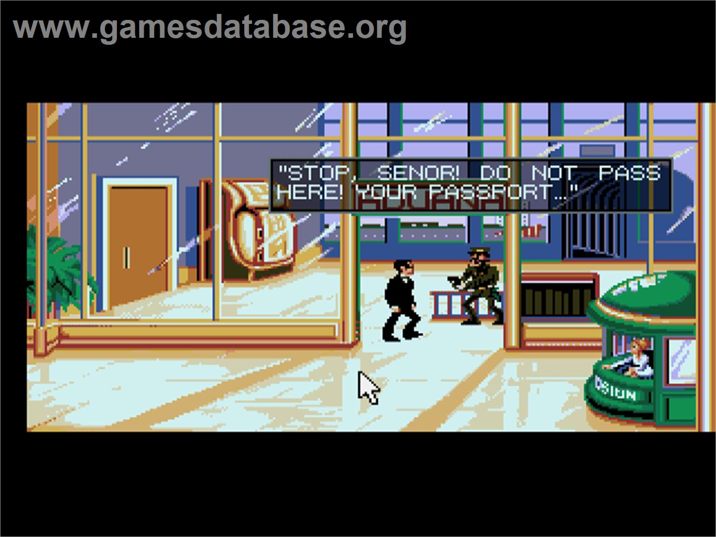Operation Stealth - Atari ST - Artwork - In Game