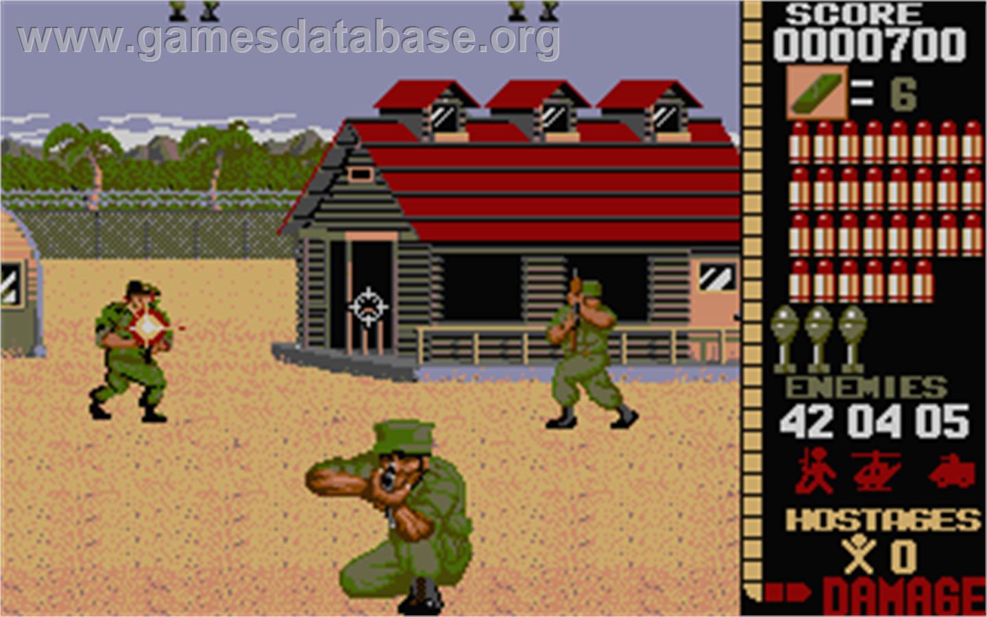 Operation Wolf - Atari ST - Artwork - In Game