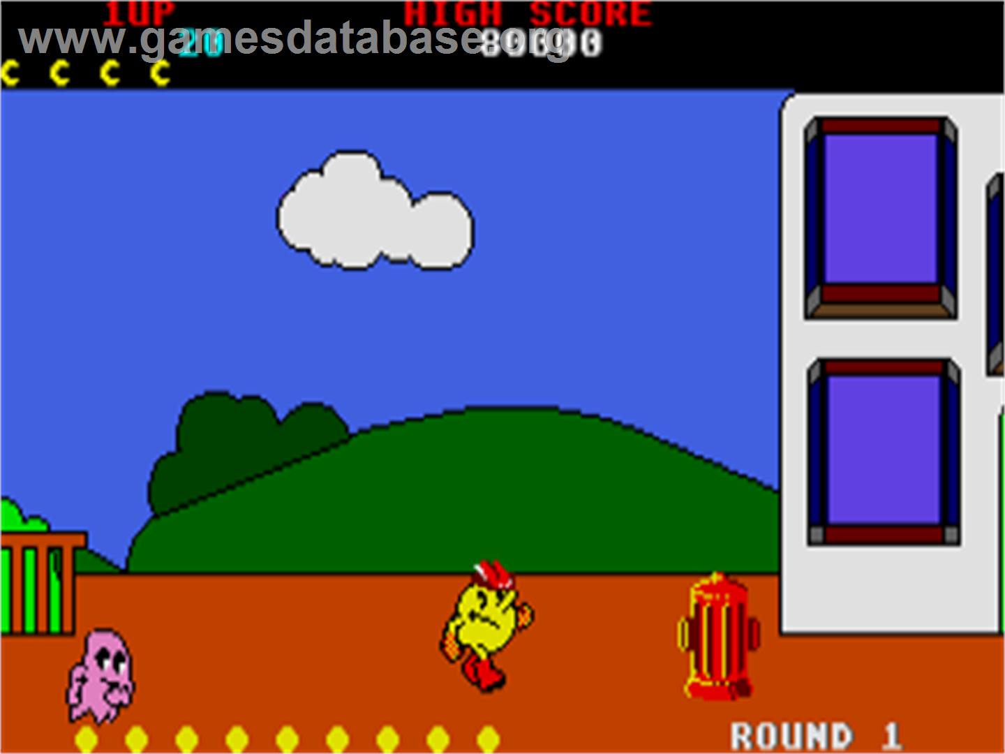 Pac-Land - Atari ST - Artwork - In Game