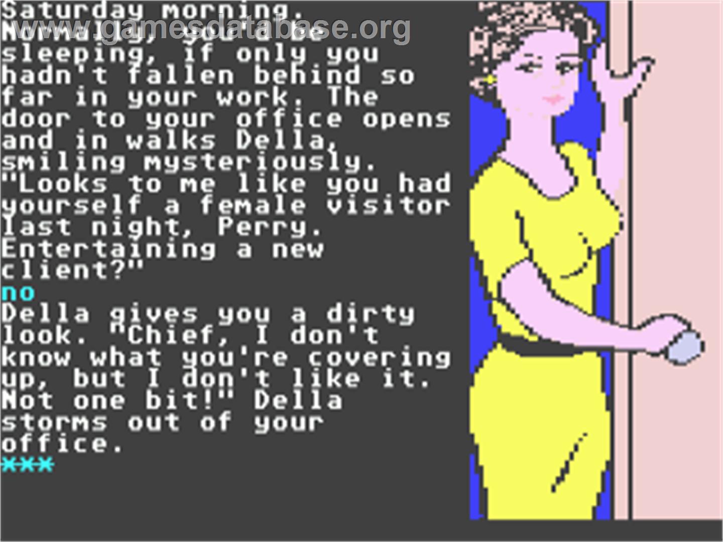Perry Mason - The Case Of The Mandarin Murder - Atari ST - Artwork - In Game