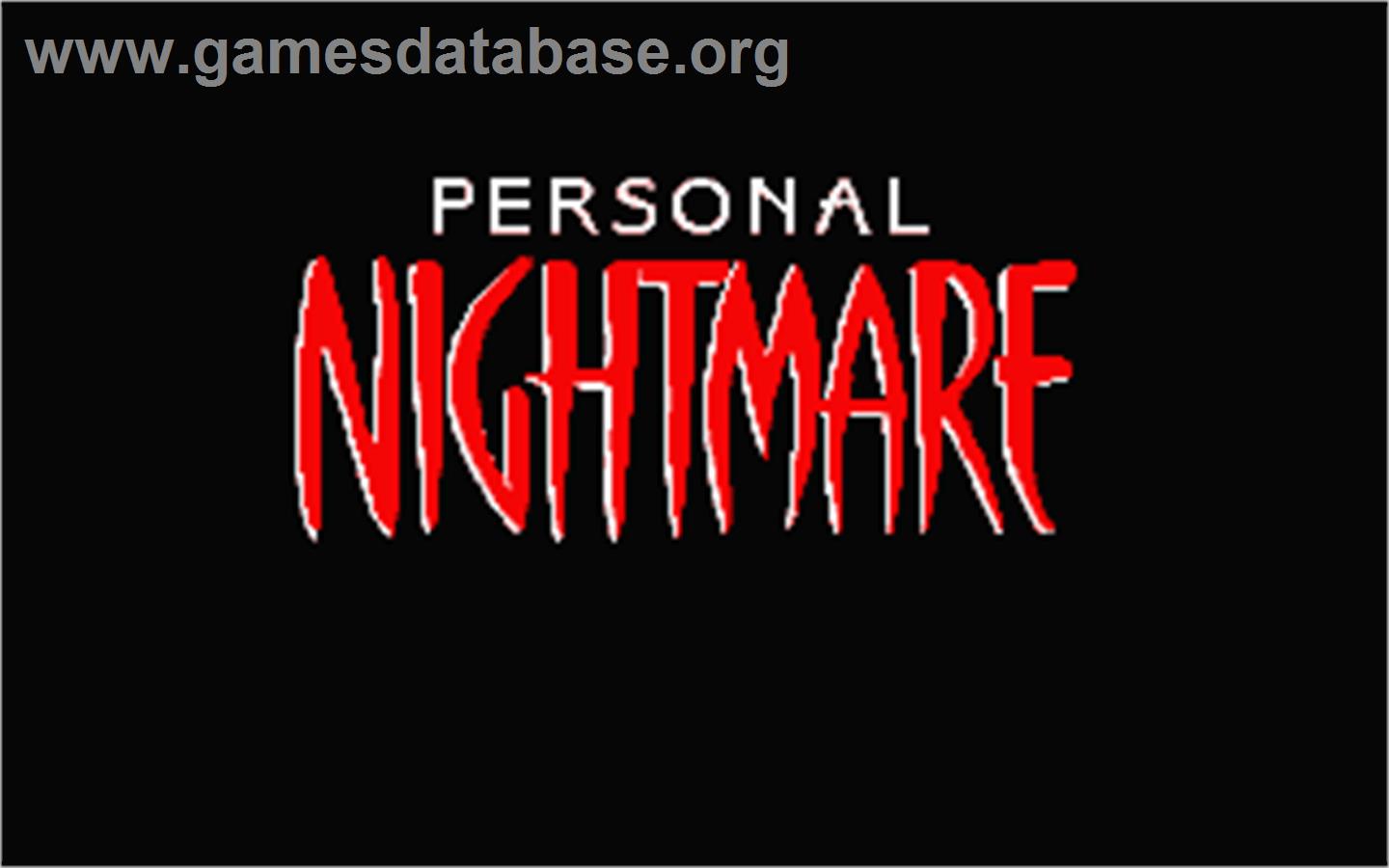 Personal Nightmare - Atari ST - Artwork - In Game