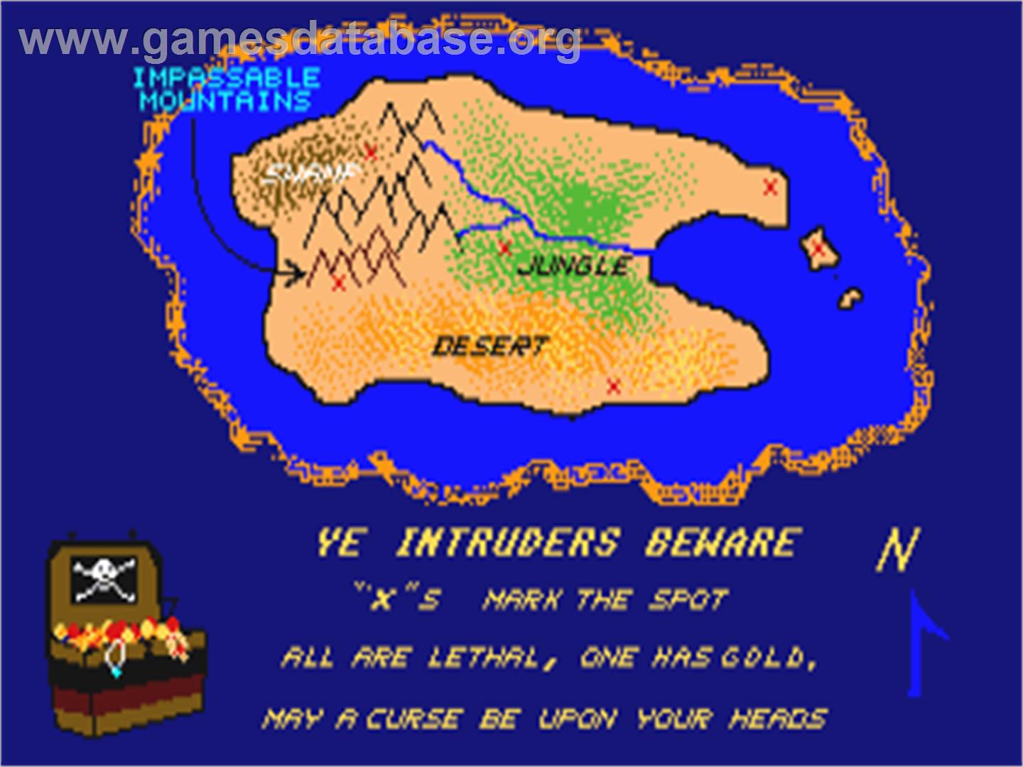 Pirates Of The Barbary Coast - Atari ST - Artwork - In Game