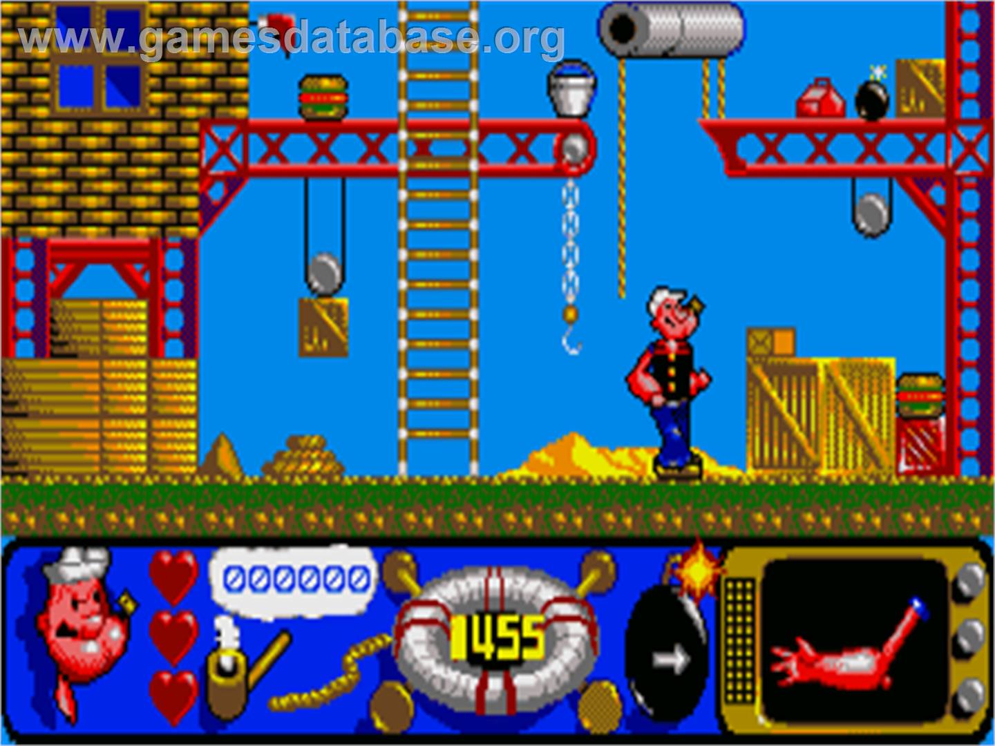 Popeye 2 - Atari ST - Artwork - In Game