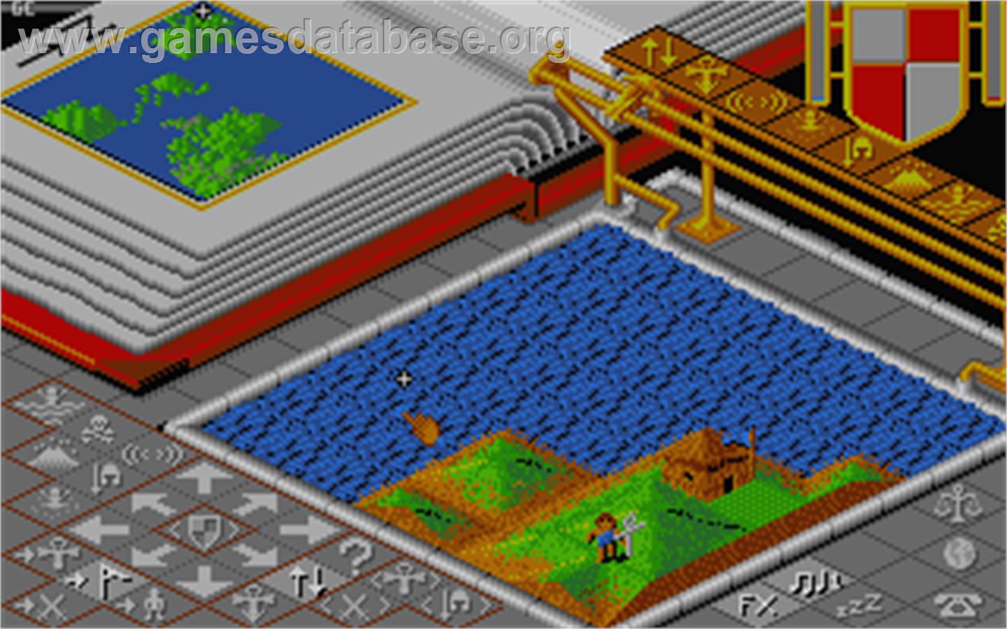 Populous: The Final Frontier - Atari ST - Artwork - In Game