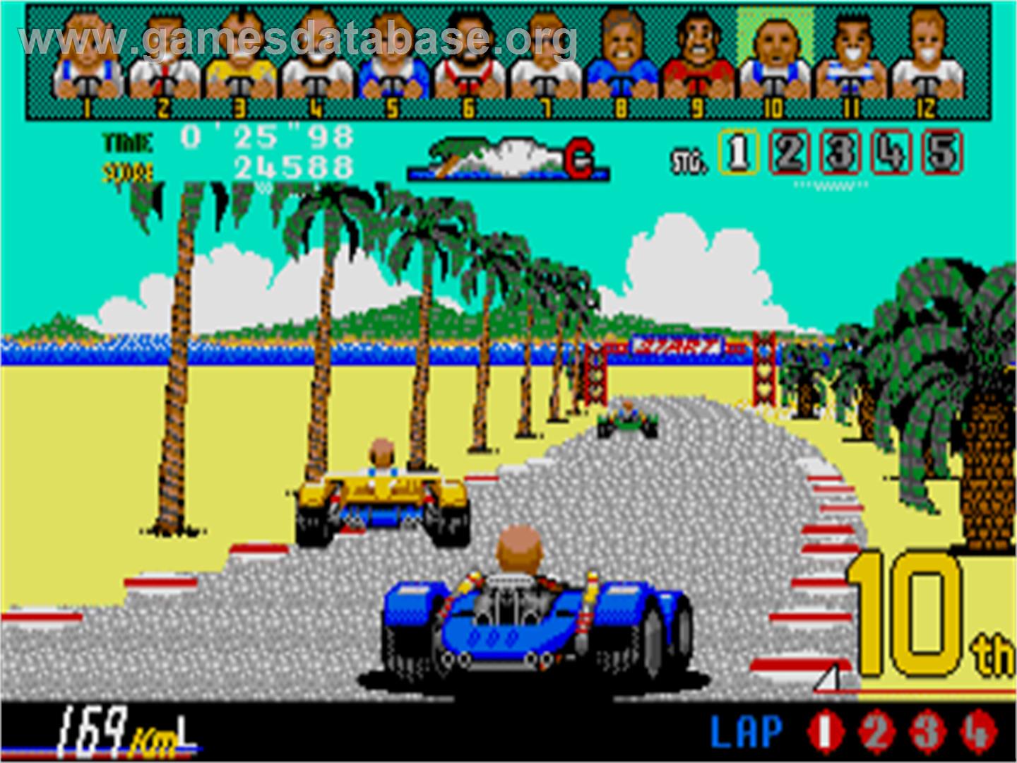 Power Drift - Atari ST - Artwork - In Game