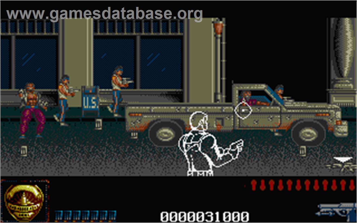 Predator 2 - Atari ST - Artwork - In Game